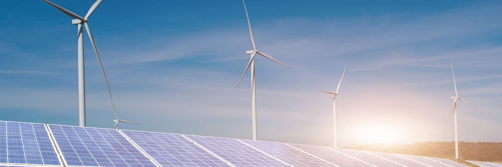 energía eólica solar